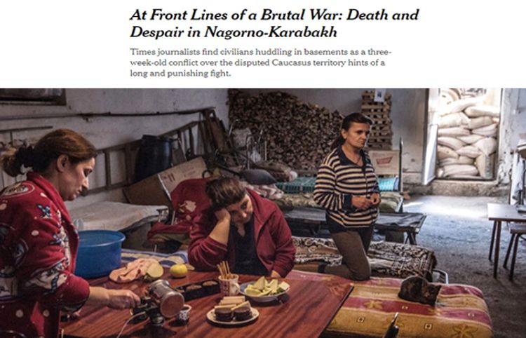 Azərbaycan əsgərinə heyrətlənən erməni hərbçi