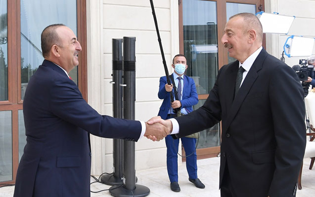Prezident Çavuşoğlunu qəbul etdi – Foto + Yeniləndi