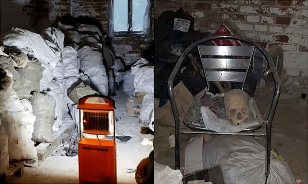 Aldığı əraziyə baxış keçirərkən içərisində insan qalıqları olan 300 çuval aşkarladı – FOTO