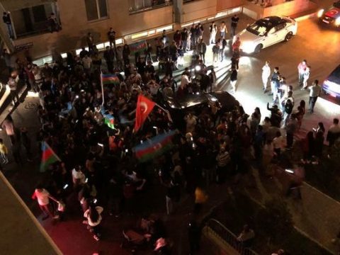 Ordumuzun qələbəsi Bakıda qeyd olunur – FOTO/VİDEO