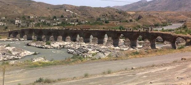 Xudafərin körpüsünün görüntüləri yayıldı – VİDEO