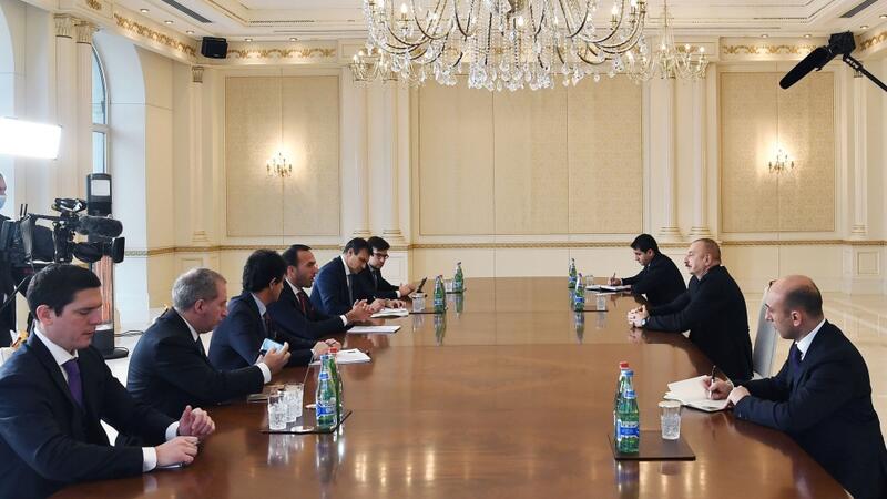 İlham Əliyev İtaliya nümayəndə heyətini qəbul etdi – FOTO/YENİLƏNDİ