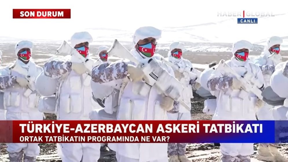 Azərbaycan-Türkiyə hərbçiləri belə and içdilər – VİDEO