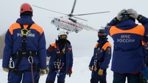 Rusiyada qar uçqunu