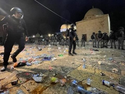 Qüdsdə toqquşma: 163 fələstinli yaralandı