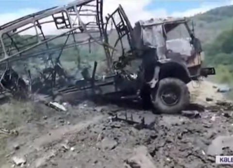 Ordumuzun dəfələrlə keçdiyi yolda mina necə partladı? – Video