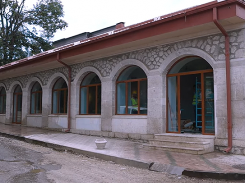 Şuşada bərpa-təmir işlərindən yeni görüntülər – Video