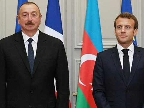 Makron Azərbaycan Prezidentinə məktub yazdı
