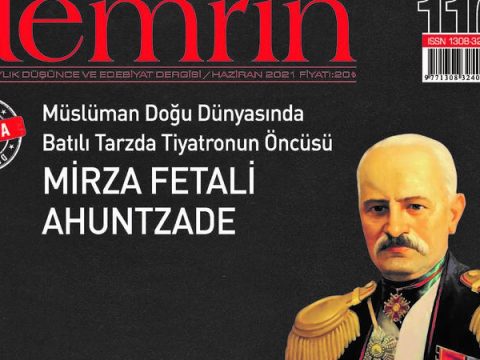 Türkiyə nəşrinin Axundzadə haqda xüsusi buraxılışı