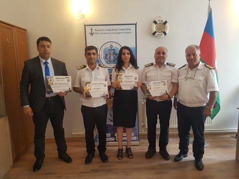 Dənizçilərimiz diplomlarla təltif edildi -“DSD” İB-nin növbəti tədbiri keçirilib