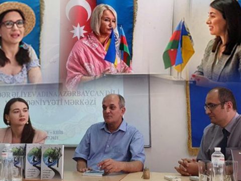 Kiyevdə şair Salam Sarvanla görüş keçirilib