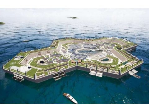 Planetin ən yaşıl üzən adası