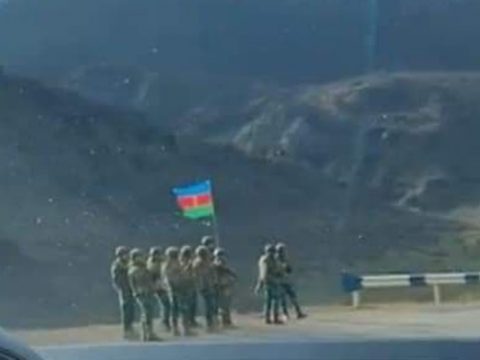 Gorus-Qafan yolu bağlandı, ermənilər təşvişə düşdü