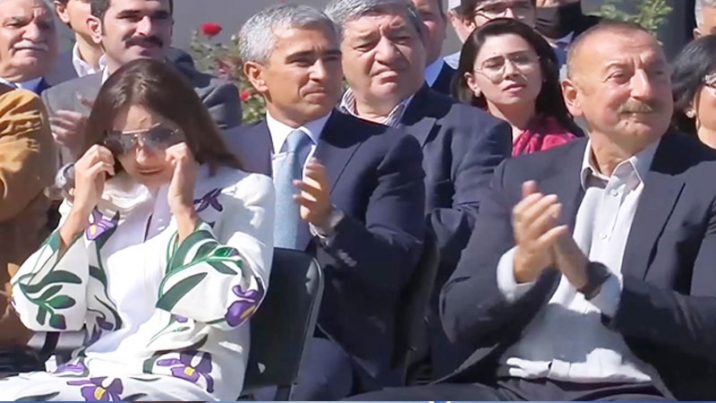 Mehriban Əliyeva Şuşada kövrəldi – VİDEO