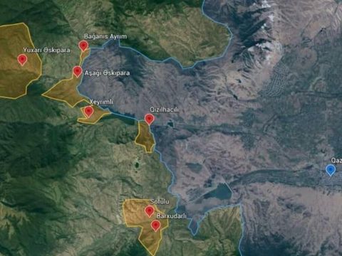 Ermənistan bu ərazidə sərhəddən əhalini köçürür