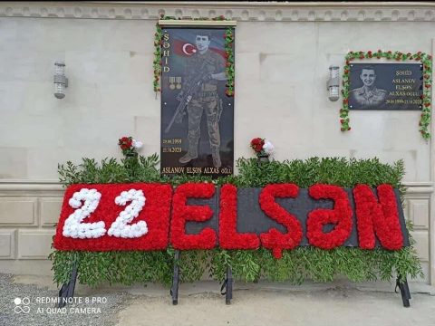 İkinci Qarabağ savaşı şəhidi yad edildi…