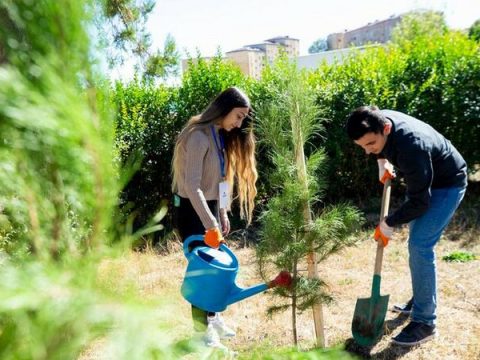 Şəhid övladları Şuşada – FOTO