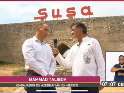 Meksika televiziyasında Şuşa haqqında reportaj yayımlandı