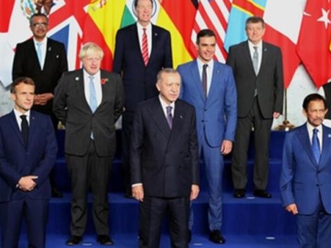 Ərdoğan G20 zirvəsində onlarla görüşdü – FOTO/VİDEO