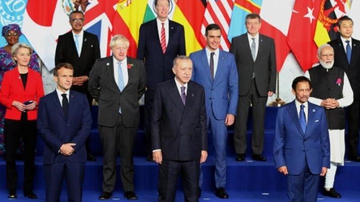 Ərdoğan G20 zirvəsində onlarla görüşdü – FOTO/VİDEO