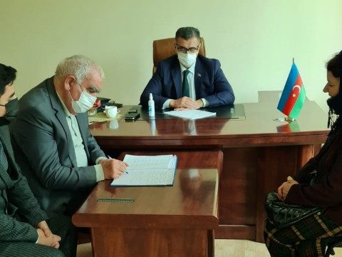 Novruz Aslanov seçicilərini qəbul etdi – FOTOLAR