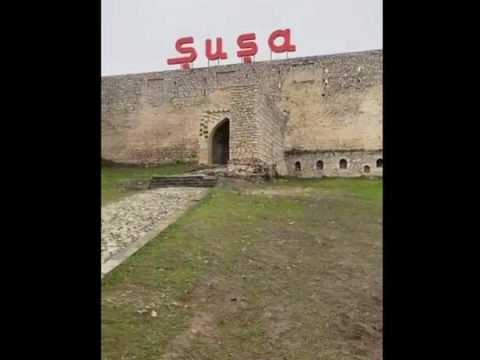 Şuşaya qar yağır – VİDEO