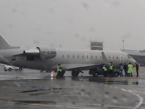 “Kayrat”ı Bakıdan aparan təyyarə qəzaya düşdü – VİDEO