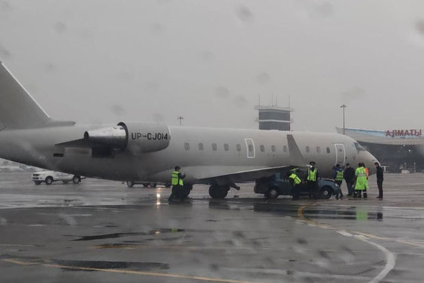 “Kayrat”ı Bakıdan aparan təyyarə qəzaya düşdü – VİDEO