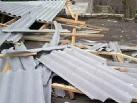 Güclü külək Bakıda 11 məktəbə zərər vurdu