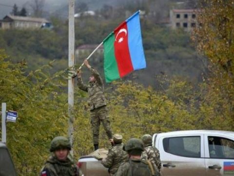 Ordumuz Şuşa-Laçın yolunu bağladı