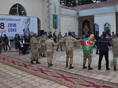 Tovuz rayonunda Zəfər Gününə həsr olunmuş tədbir keçirildi – FOTO