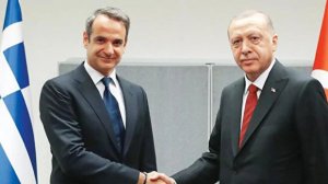 Ərdoğan Yunanıstanın baş naziri ilə görüşüb