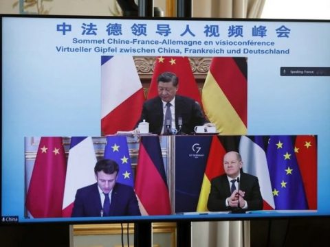 Çin, Fransa və Almaniya liderləri Ukraynanı müzakirə etdi