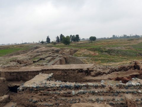 Cəlilabadda 2500 illik daş salnamə tapıldı