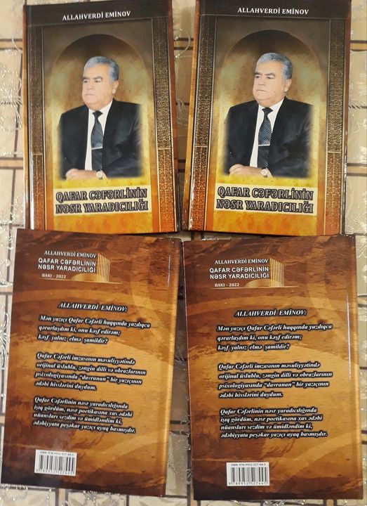 “QAFAR CƏFƏRLİNİN NƏSR YARADICILIĞI” – yubiley hədiyyəsi