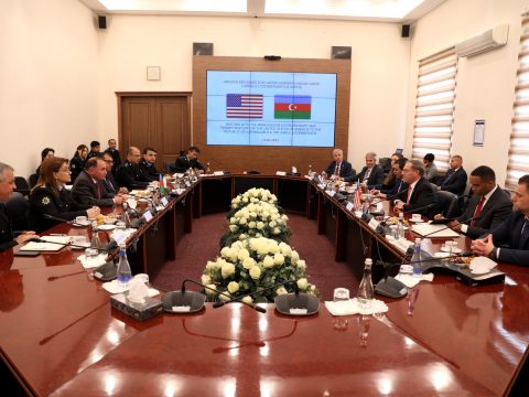 ABŞ-nin ölkəmizdəki səfiri Gömrük Akademiyasında olub