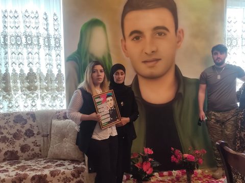 Vətən müharibəsi şəhidinin anım günü keçirildi