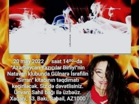 Gülnarə İsrafil “Sirran”ı təqdim edəcək…