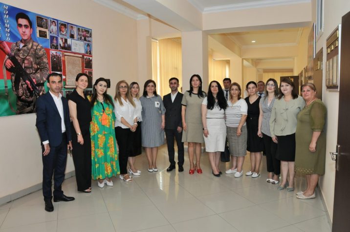 Bərdə Regional Mədəniyyət İdarəsinin rəisi Vəsilə Möhsümova Professor-Doktor Ayfer Gedikli ilə görüşüb.