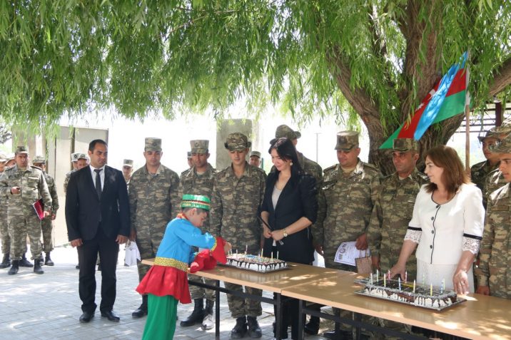 Ağdam rayonunda yerləşən “N” saylı hərbi hissədə konsert proqramı təşkil edildi – FOTO