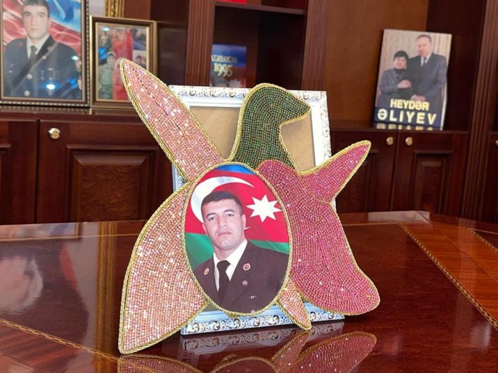 Bərdədə Şəhid  Ruslan Şahbazovun ailəsi ilə görüş keçirilib.