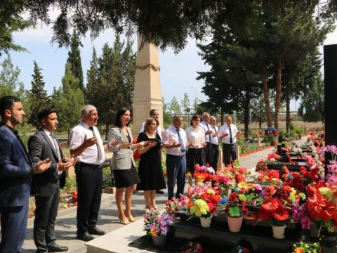 Vəsilə Möhsümova Yevlax şəhərində şəhid ailələri ilə görüş keçirdi