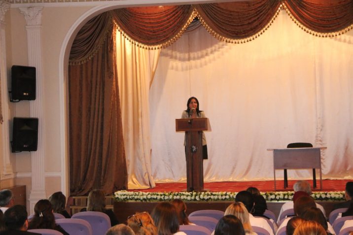 Bərdə regional idarənin rəisi Yevlax şəhərində mədəniyyət işçiləri ilə görüş keçirib.