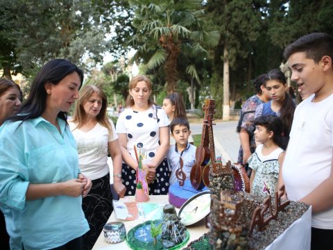 Tərtərdə yaradıcı gənclərlə görüş keçirilib