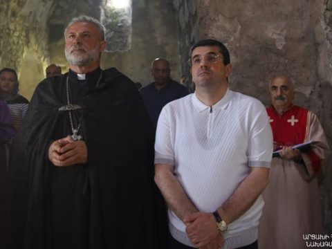 Arayik Arutyunyan Kəlbəcərdə – Foto