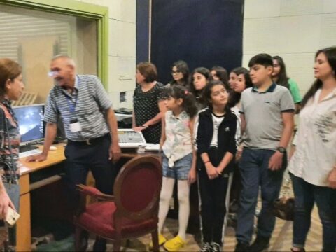 Bu kino var ki… – Məktəblilərin Cəfər Cabbarlı adına “ Azərbaycanfilm” kinostudiyasında ekskursiyası