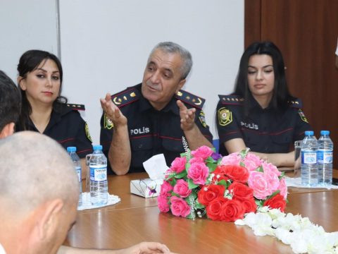 Suraxanı gənclər evində “Mənim Polisim – Etibarlı dayağım” adlı görüş keçirilmişdir.