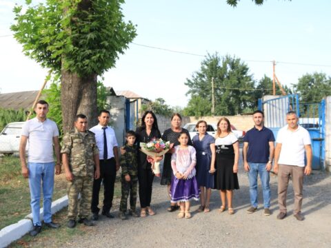 Bərdə rayon Lənbəran kəndində  konsert proqramı təşkil olunub