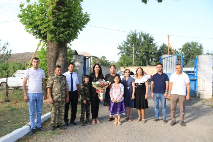 Bərdə rayon Lənbəran kəndində  konsert proqramı təşkil olunub
