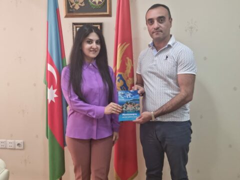 Aysel Kərim Monteneqronun Fəxri Konsulu ilə görüşüb